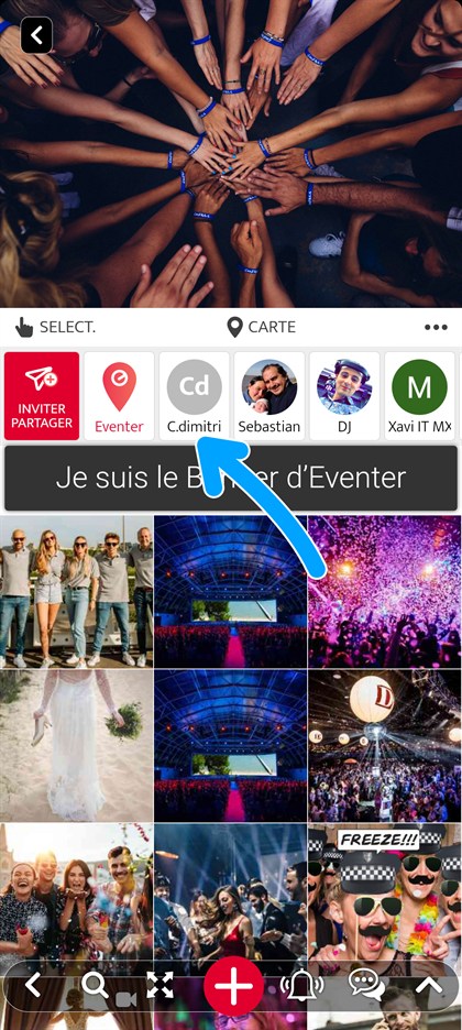 choisir un participant